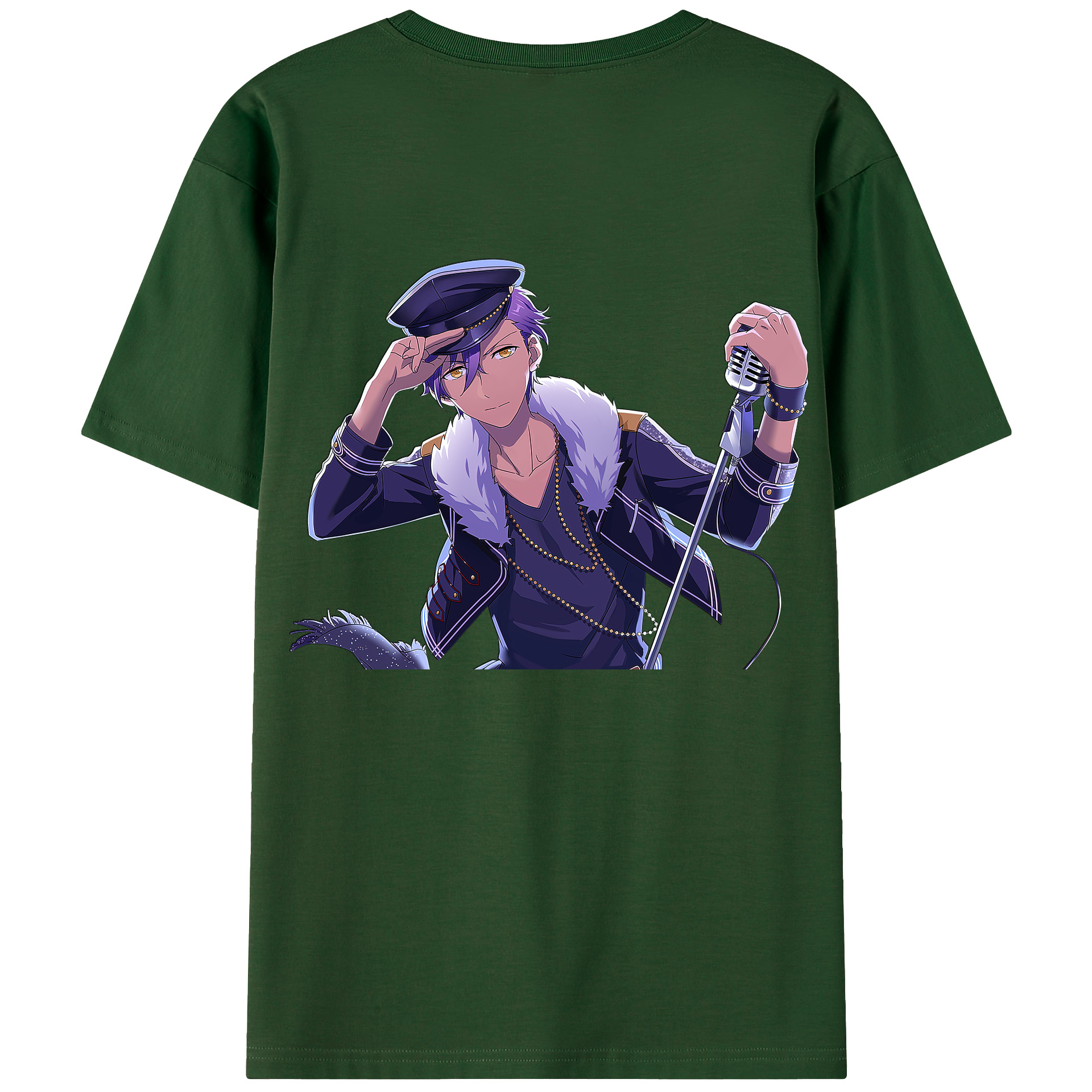 （画像用） あんさんぶるスターズ! Ensemble Stars 綿100％半袖Tシャツ（背面プリント）